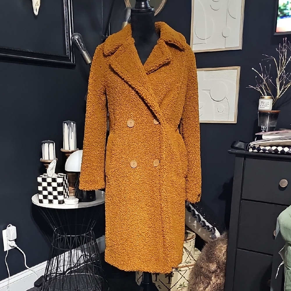 Nine West Brown Teddy Jacket